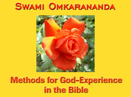 Methods for God-Experience in the Bible